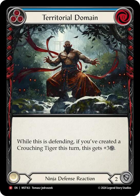 Territorial Domain [MST163] (Part the Mistveil)  Rainbow Foil | Good Games Morley