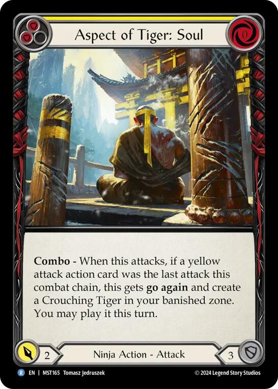 Aspect of Tiger: Soul [MST165] (Part the Mistveil)  Rainbow Foil | Good Games Morley