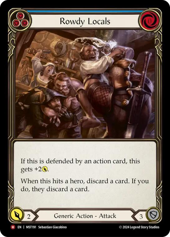 Rowdy Locals [MST191] (Part the Mistveil)  Rainbow Foil | Good Games Morley