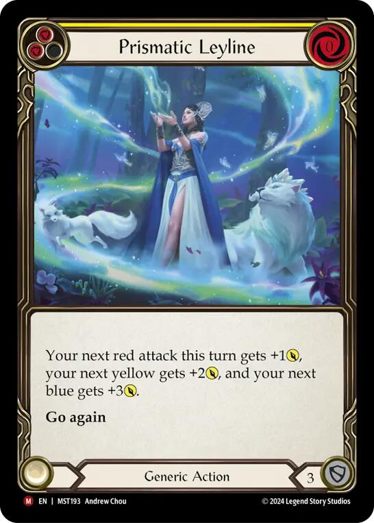 Prismatic Leyline [MST193] (Part the Mistveil)  Rainbow Foil | Good Games Morley