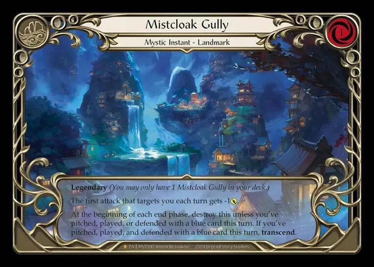 Mistcloak Gully // Inner Chi [MST000] (Part the Mistveil)  Rainbow Foil | Good Games Morley