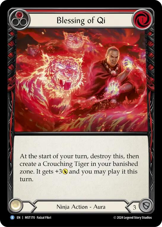 Blessing of Qi (Red) [MST170] (Part the Mistveil) | Good Games Morley