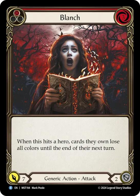 Blanch (Red) [MST194] (Part the Mistveil)  Rainbow Foil | Good Games Morley