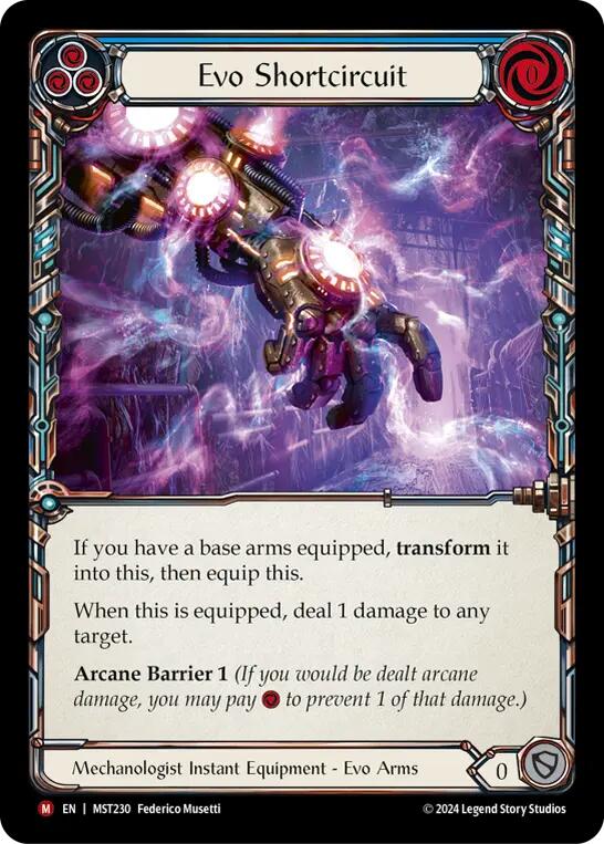Evo Shortcircuit [MST230] (Part the Mistveil)  Cold Foil | Good Games Morley