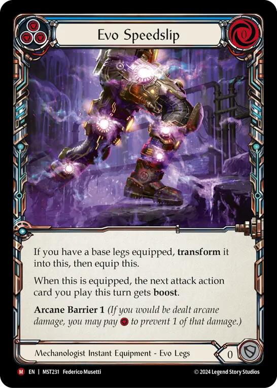 Evo Speedslip [MST231] (Part the Mistveil)  Cold Foil | Good Games Morley