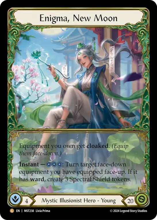 Enigma, New Moon [MST238] (Part the Mistveil)  Rainbow Foil | Good Games Morley