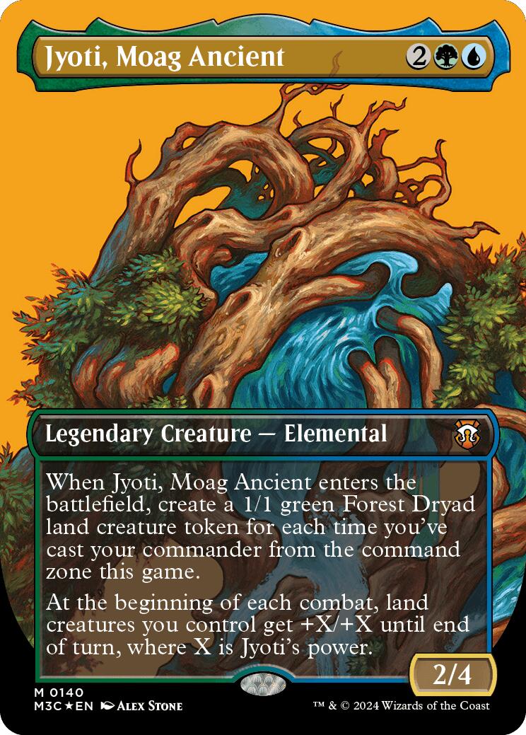 Jyoti, Moag Ancient (Borderless) (Ripple Foil) [Modern Horizons 3 Commander] | Good Games Morley