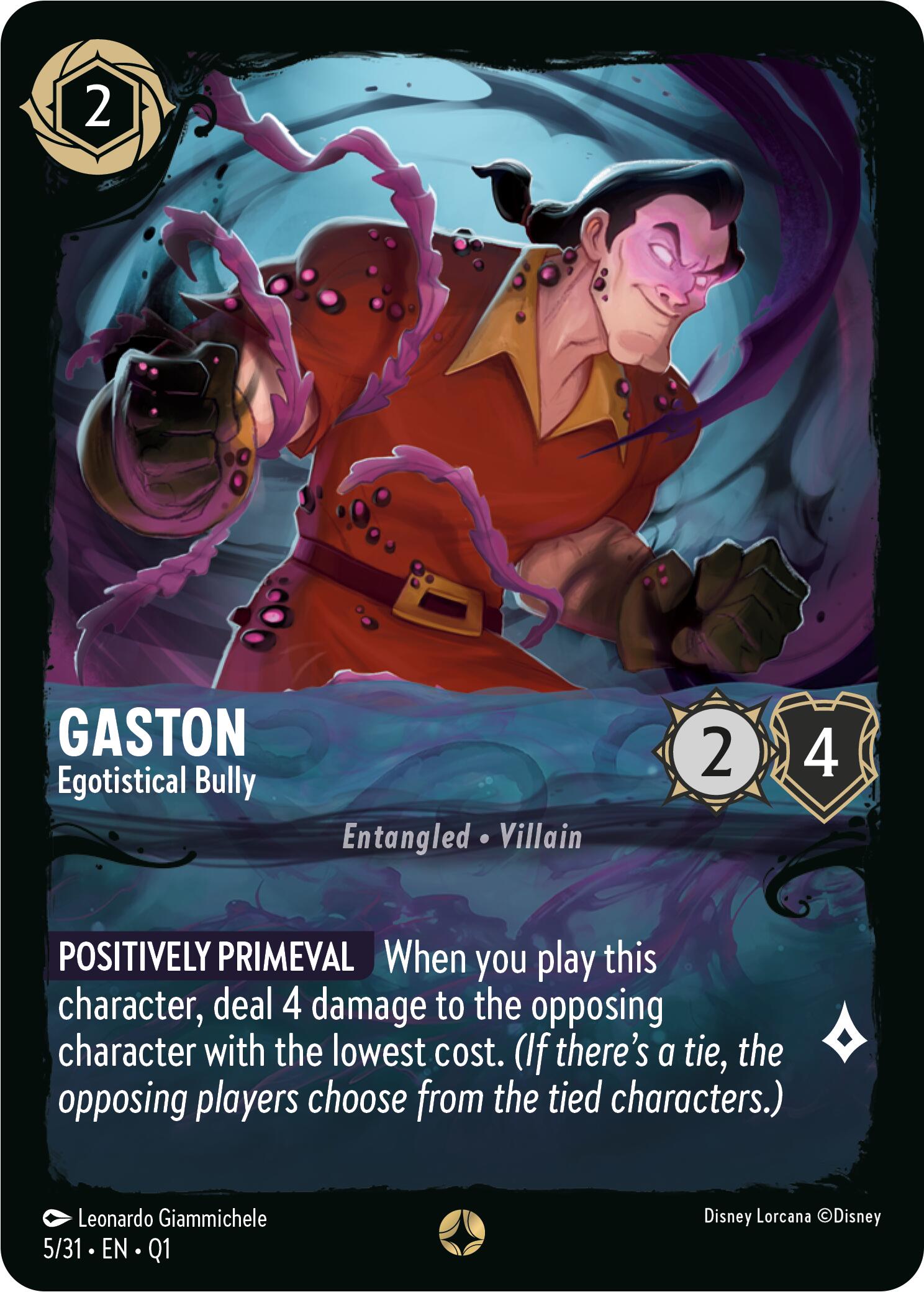 Gaston - Egotistical Bully (5/31) [Illumineer's Quest: Deep Trouble] | Good Games Morley