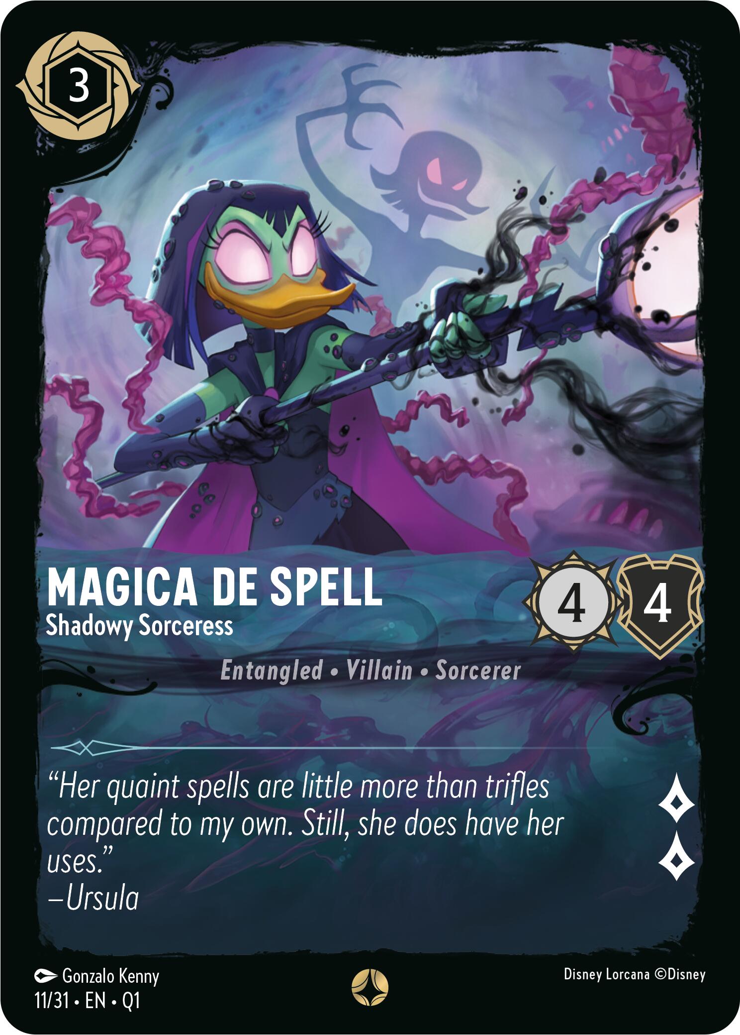 Magica De Spell - Shadowy Sorceress (11/31) [Illumineer's Quest: Deep Trouble] | Good Games Morley