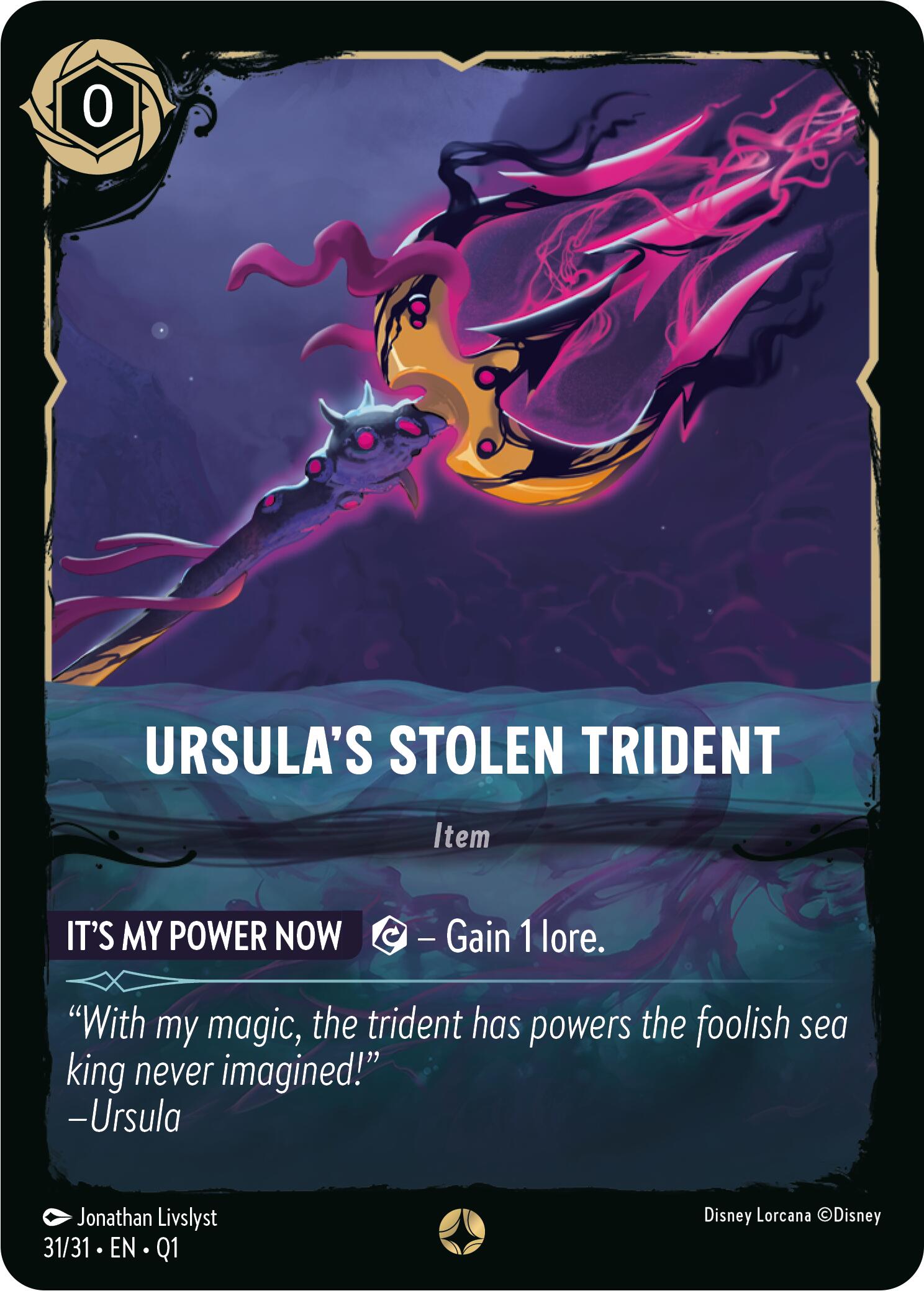 Ursula's Stolen Trident (31/31) [Illumineer's Quest: Deep Trouble] | Good Games Morley