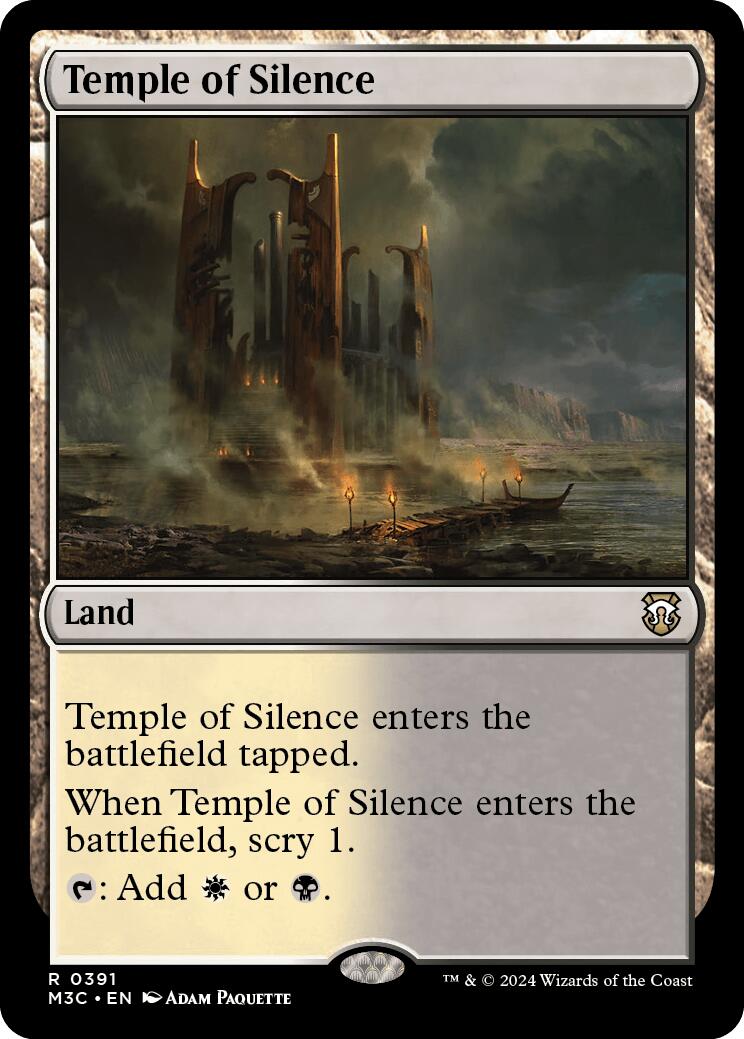 Temple of Silence [Modern Horizons 3 Commander] | Good Games Morley