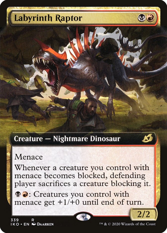 Labyrinth Raptor (Extended Art) [Ikoria: Lair of Behemoths] | Good Games Morley