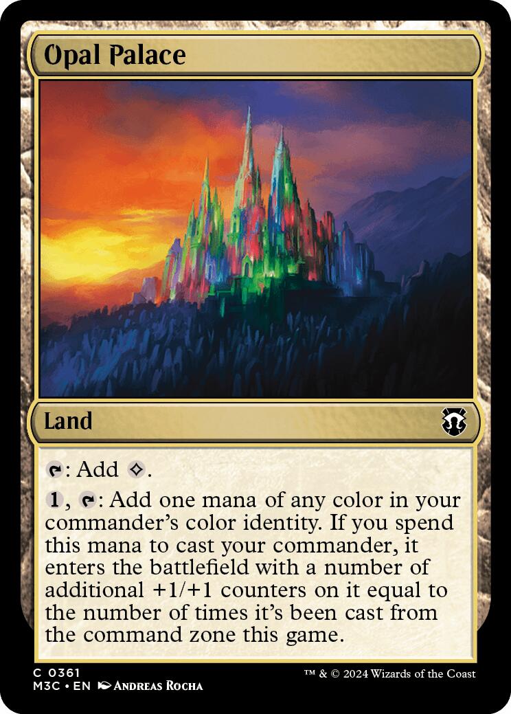 Opal Palace [Modern Horizons 3 Commander] | Good Games Morley