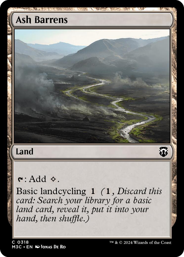 Ash Barrens [Modern Horizons 3 Commander] | Good Games Morley
