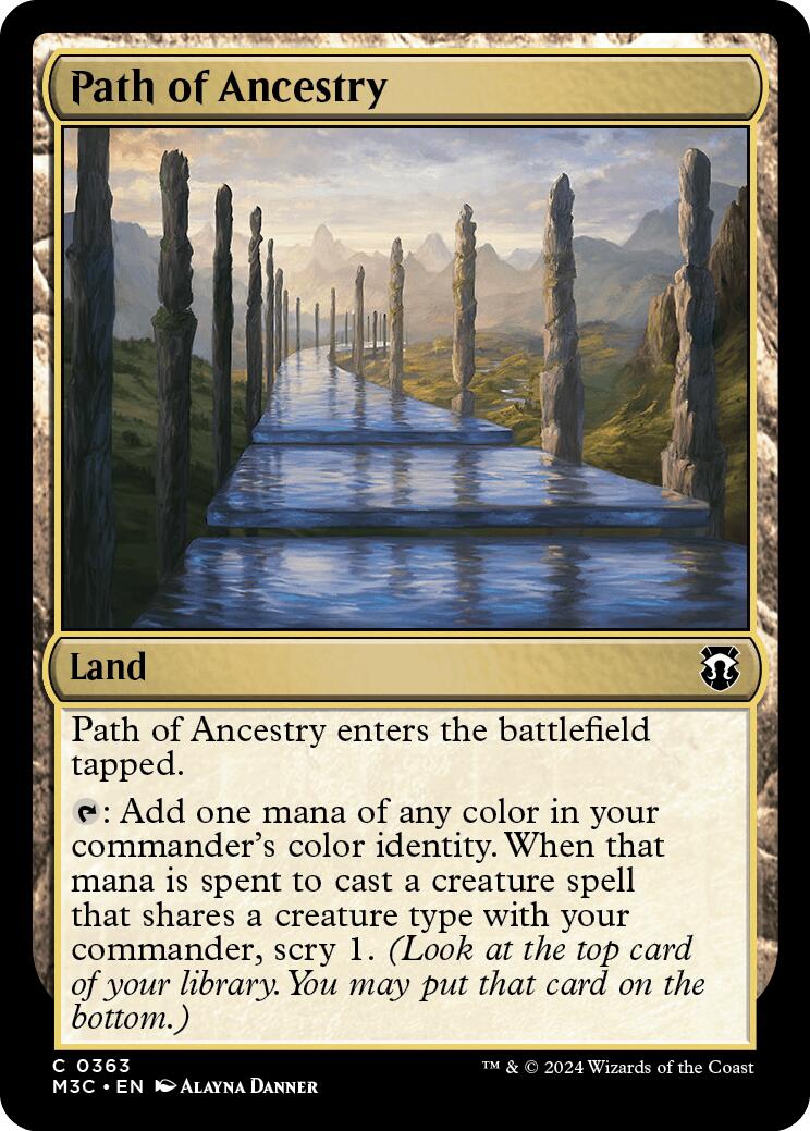 Path of Ancestry [Modern Horizons 3 Commander] | Good Games Morley