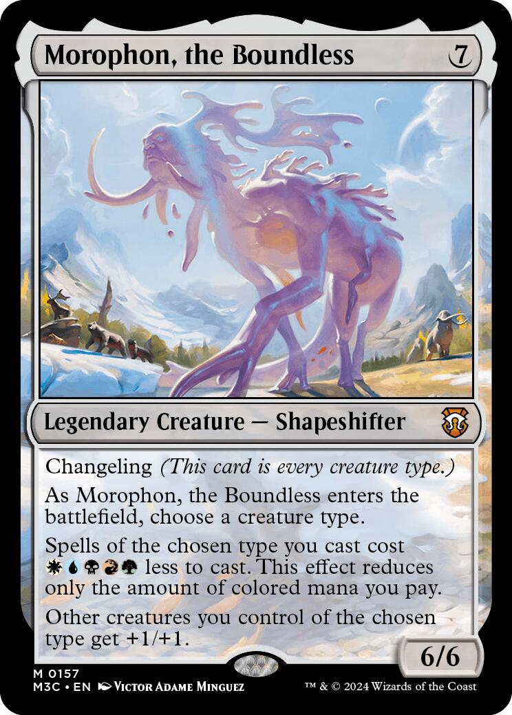 Morophon, the Boundless [Modern Horizons 3 Commander] | Good Games Morley