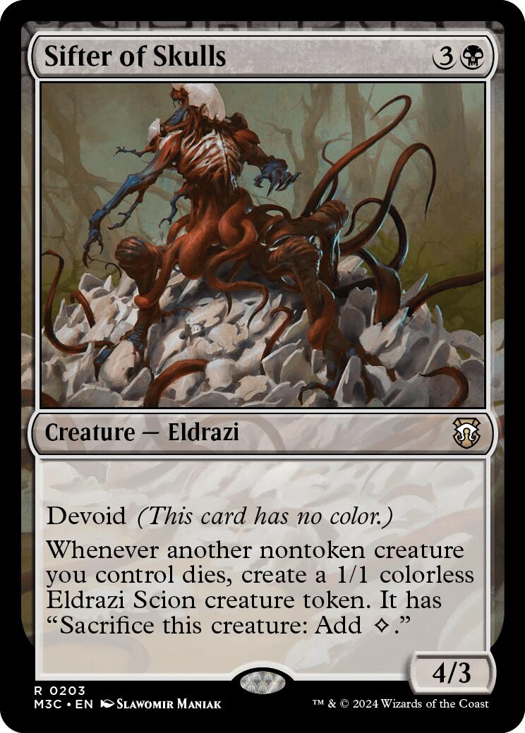 Sifter of Skulls [Modern Horizons 3 Commander] | Good Games Morley