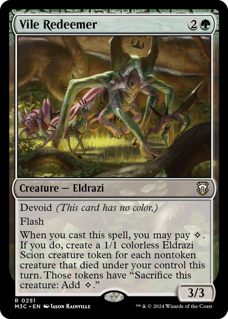 Vile Redeemer [Modern Horizons 3 Commander] | Good Games Morley