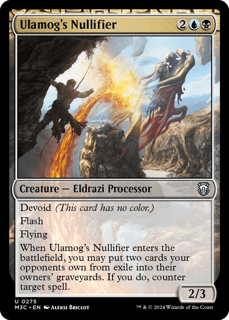 Ulamog's Nullifier [Modern Horizons 3 Commander] | Good Games Morley