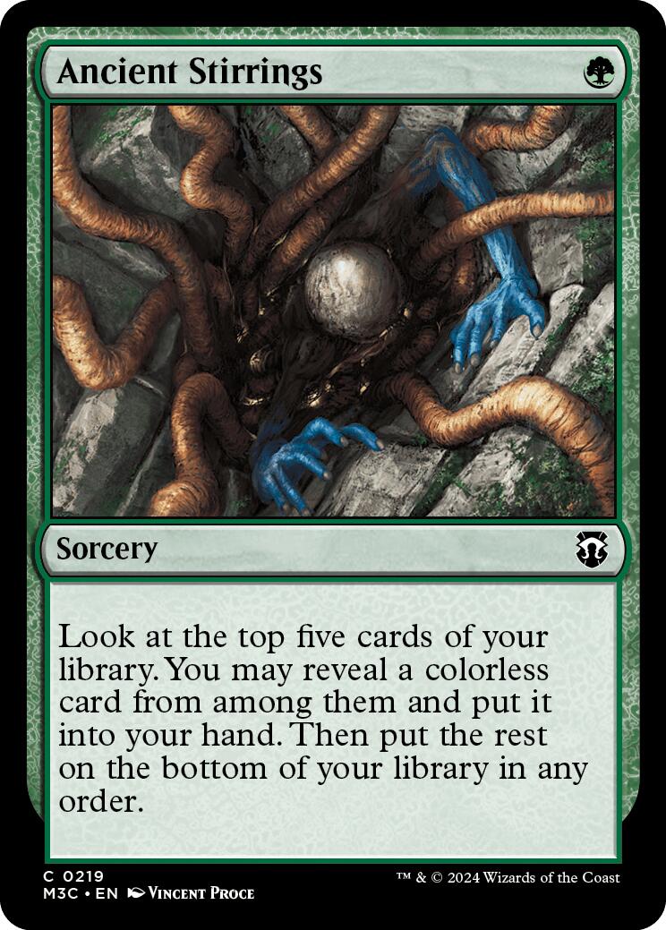 Ancient Stirrings [Modern Horizons 3 Commander] | Good Games Morley