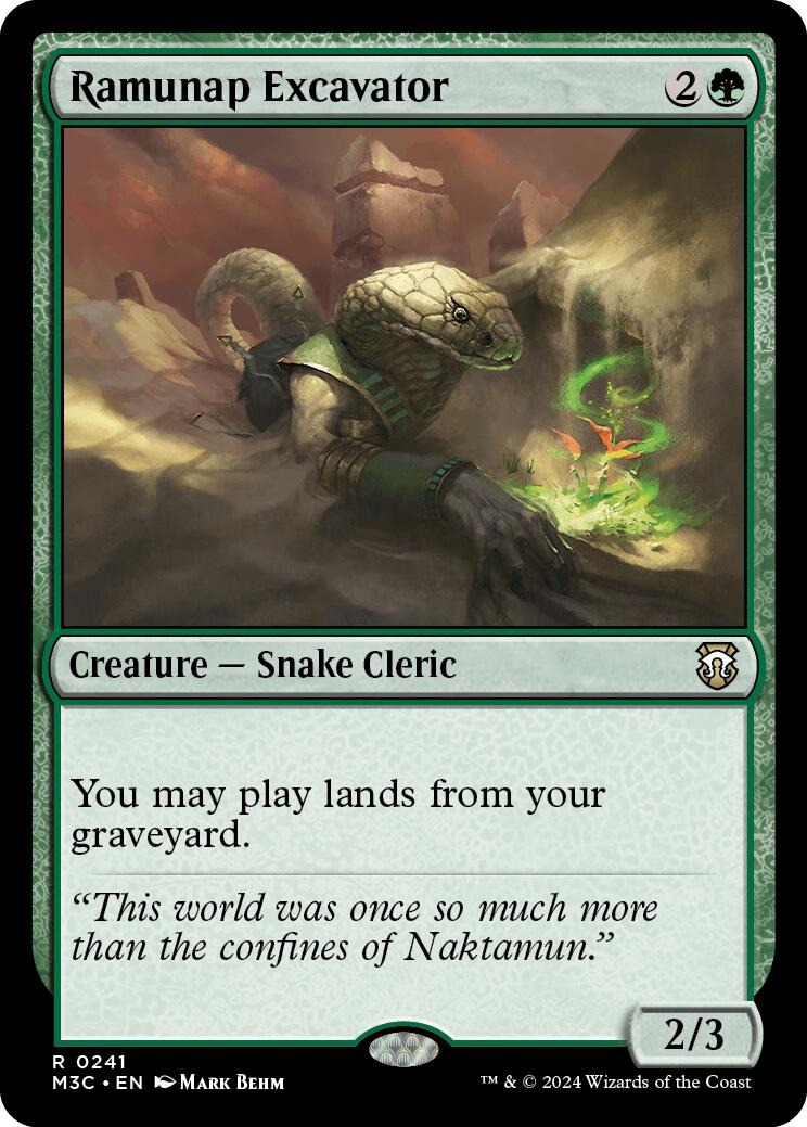 Ramunap Excavator [Modern Horizons 3 Commander] | Good Games Morley