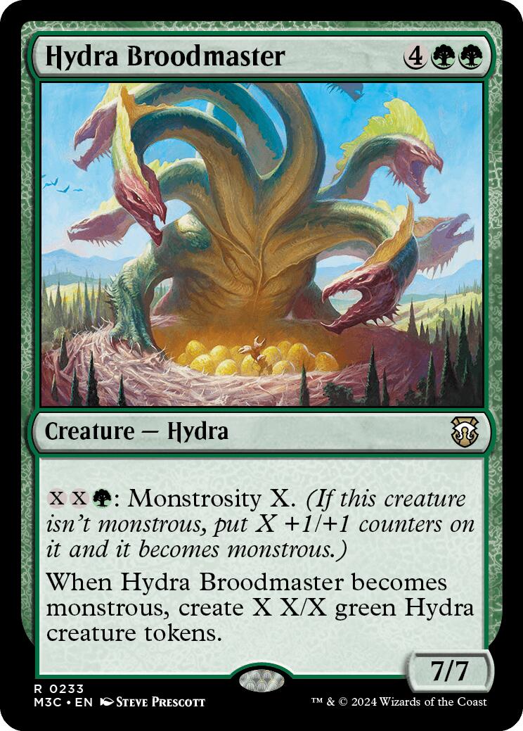 Hydra Broodmaster [Modern Horizons 3 Commander] | Good Games Morley