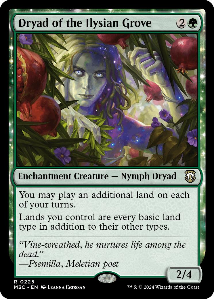 Dryad of the Ilysian Grove [Modern Horizons 3 Commander] | Good Games Morley