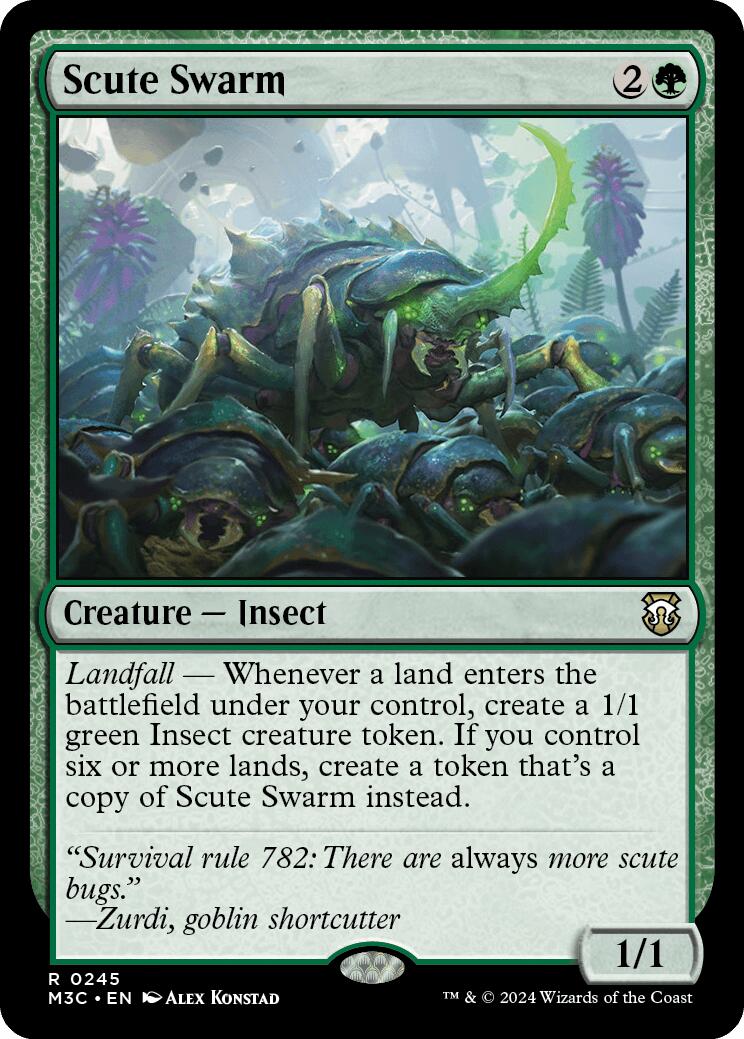 Scute Swarm [Modern Horizons 3 Commander] | Good Games Morley