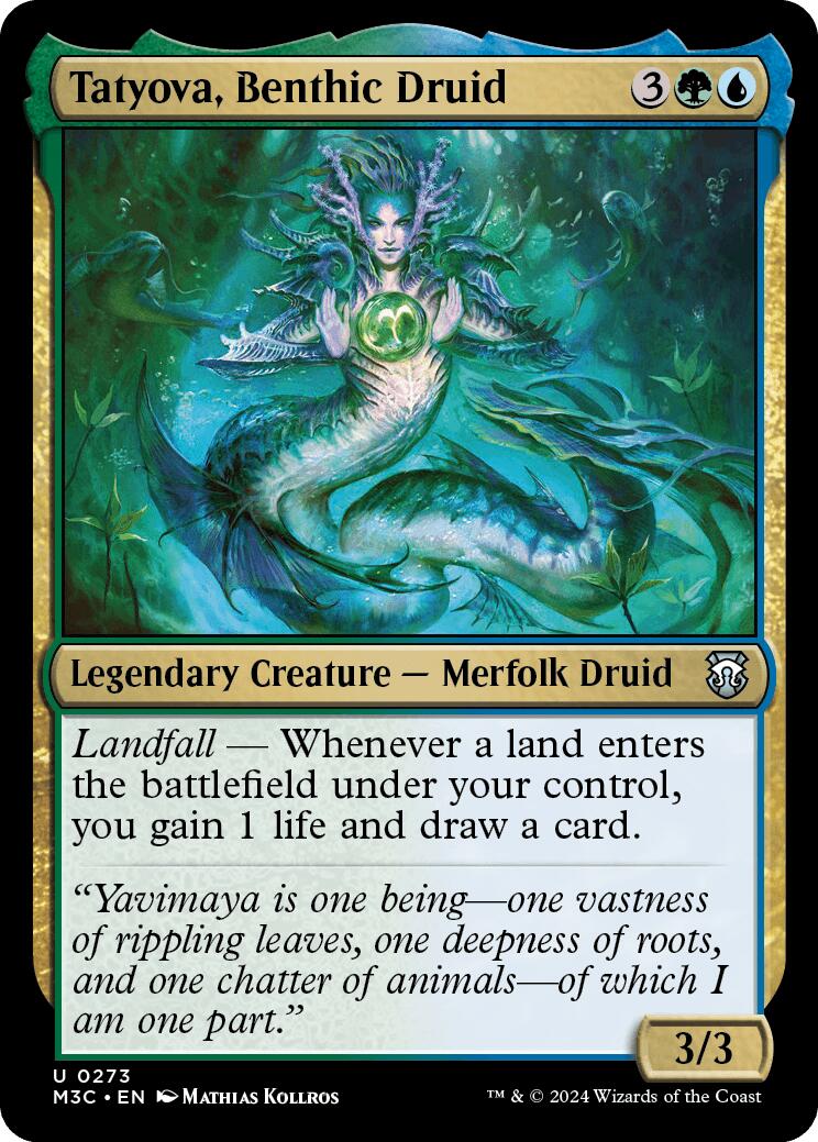 Tatyova, Benthic Druid [Modern Horizons 3 Commander] | Good Games Morley
