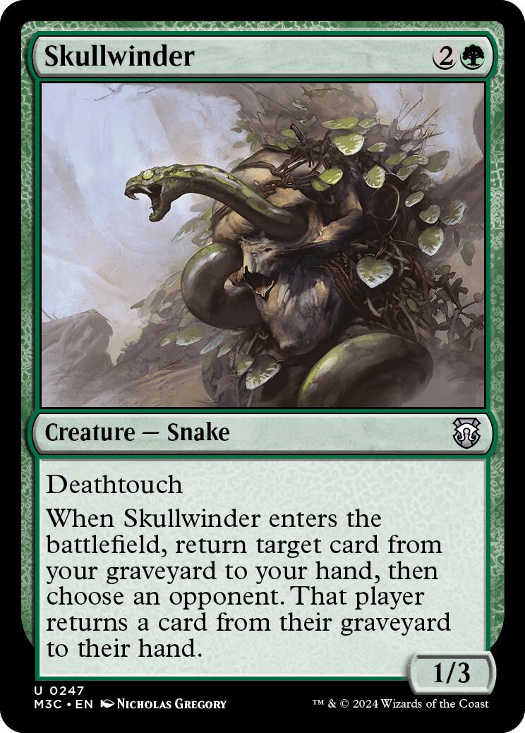 Skullwinder [Modern Horizons 3 Commander] | Good Games Morley