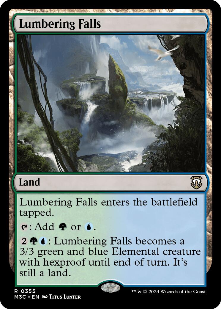 Lumbering Falls [Modern Horizons 3 Commander] | Good Games Morley