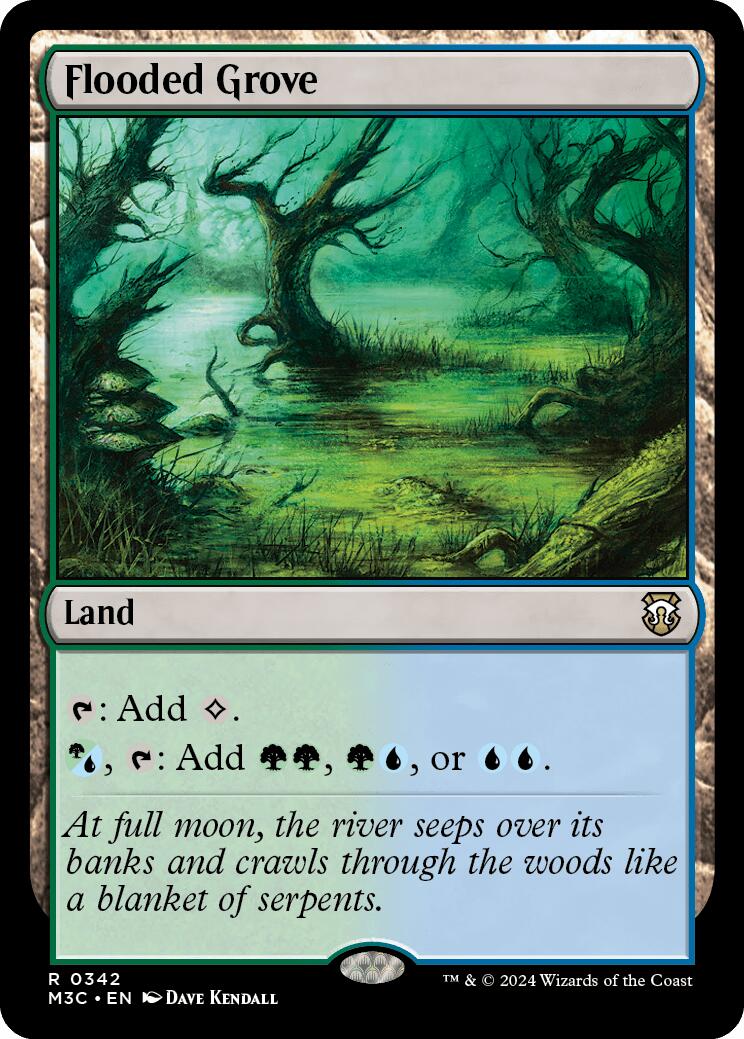 Flooded Grove [Modern Horizons 3 Commander] | Good Games Morley