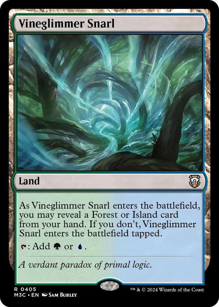 Vineglimmer Snarl [Modern Horizons 3 Commander] | Good Games Morley