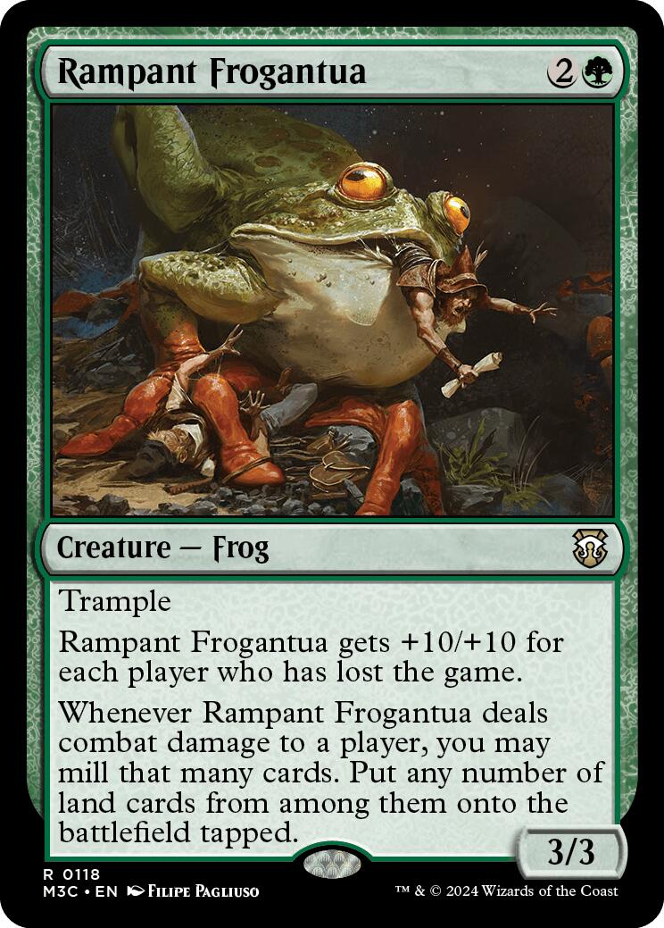 Rampant Frogantua [Modern Horizons 3 Commander] | Good Games Morley
