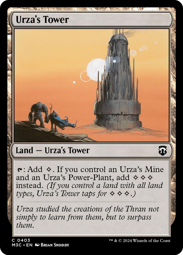 Urza's Tower [Modern Horizons 3 Commander] | Good Games Morley