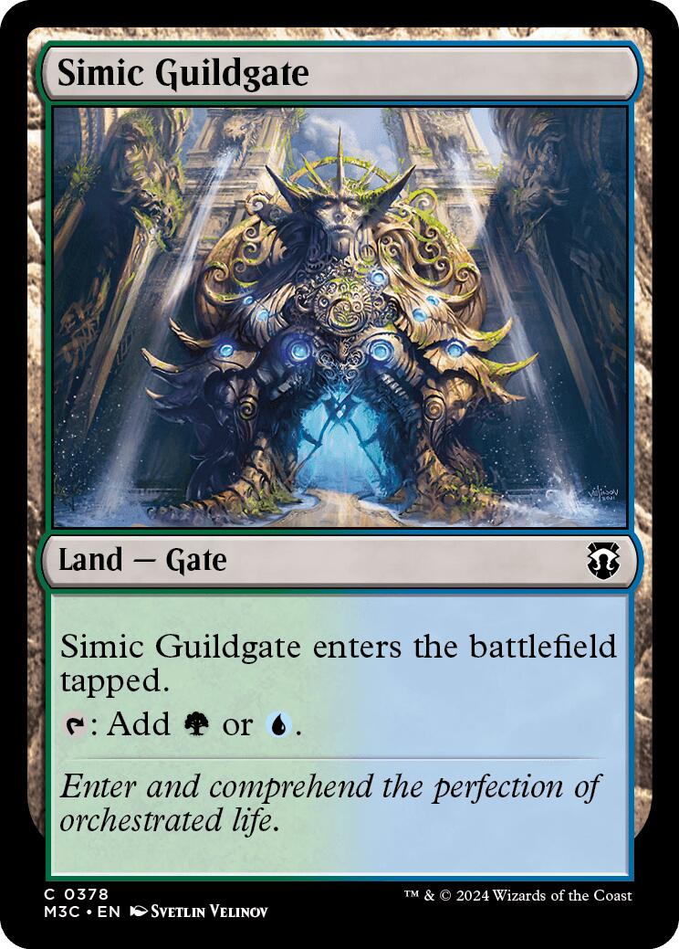 Simic Guildgate [Modern Horizons 3 Commander] | Good Games Morley