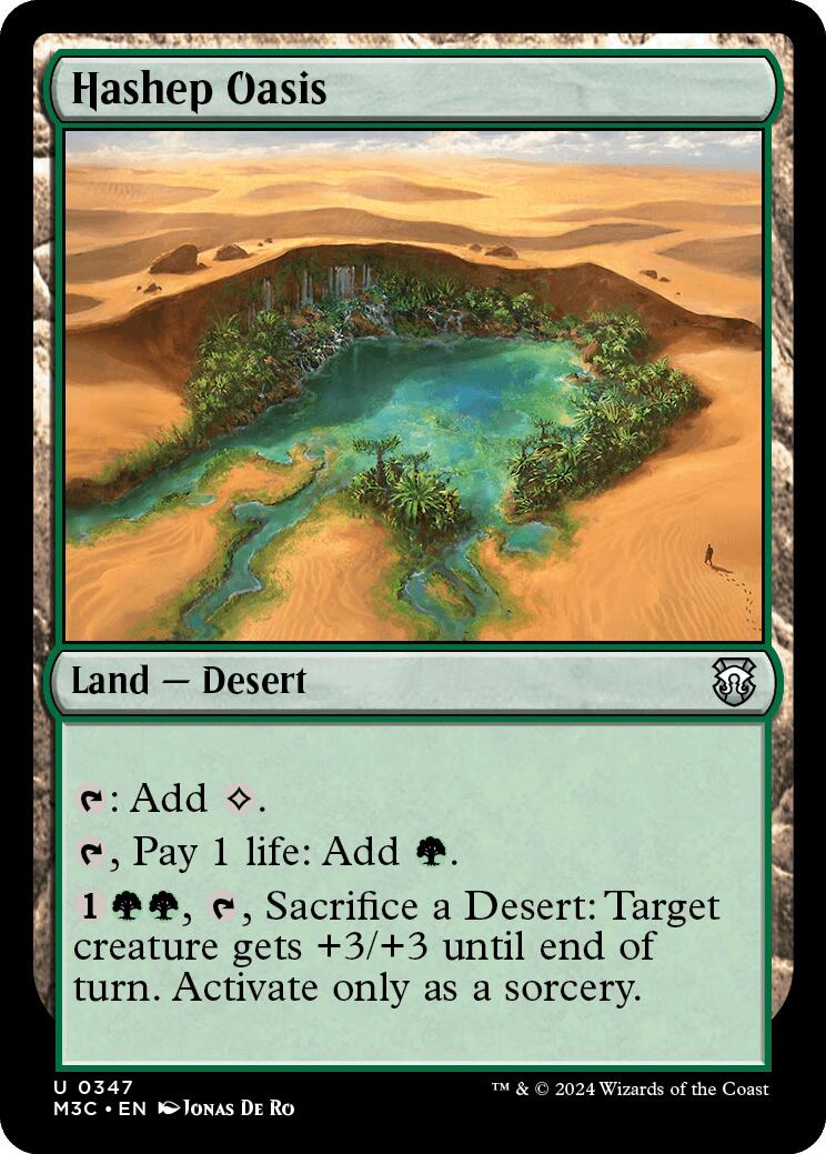 Hashep Oasis [Modern Horizons 3 Commander] | Good Games Morley