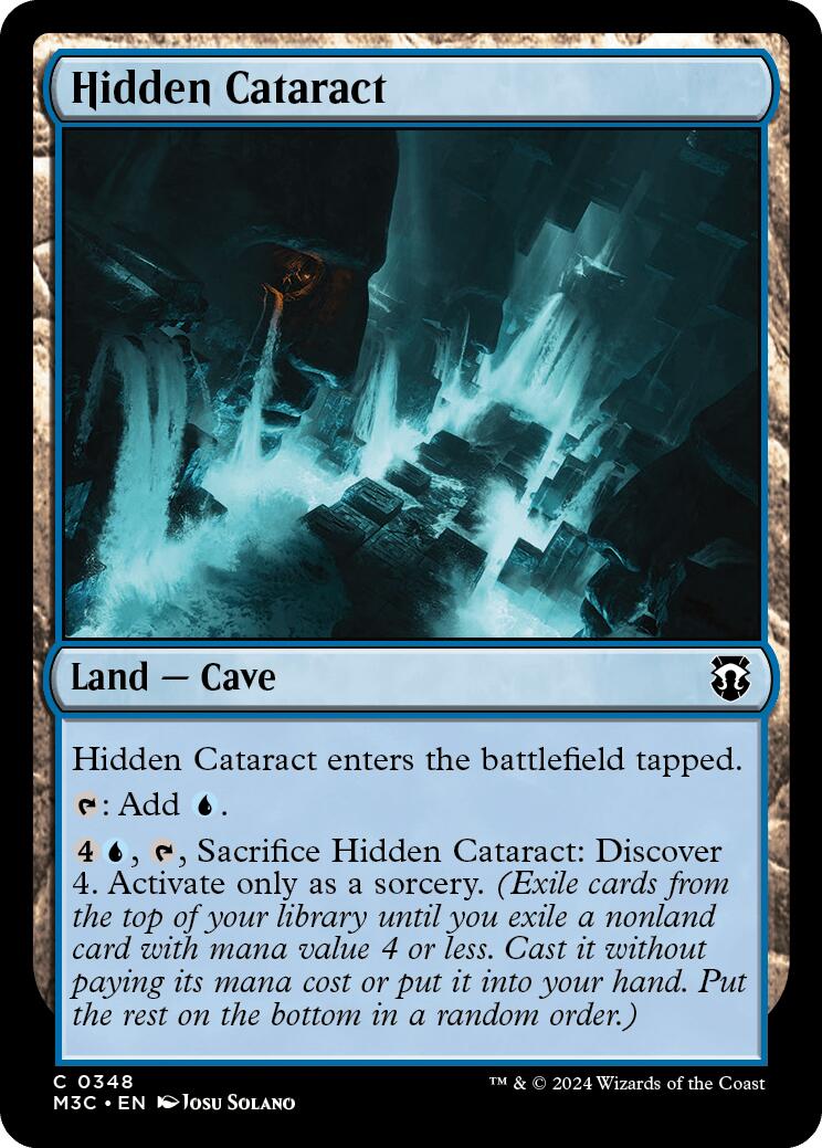 Hidden Cataract [Modern Horizons 3 Commander] | Good Games Morley