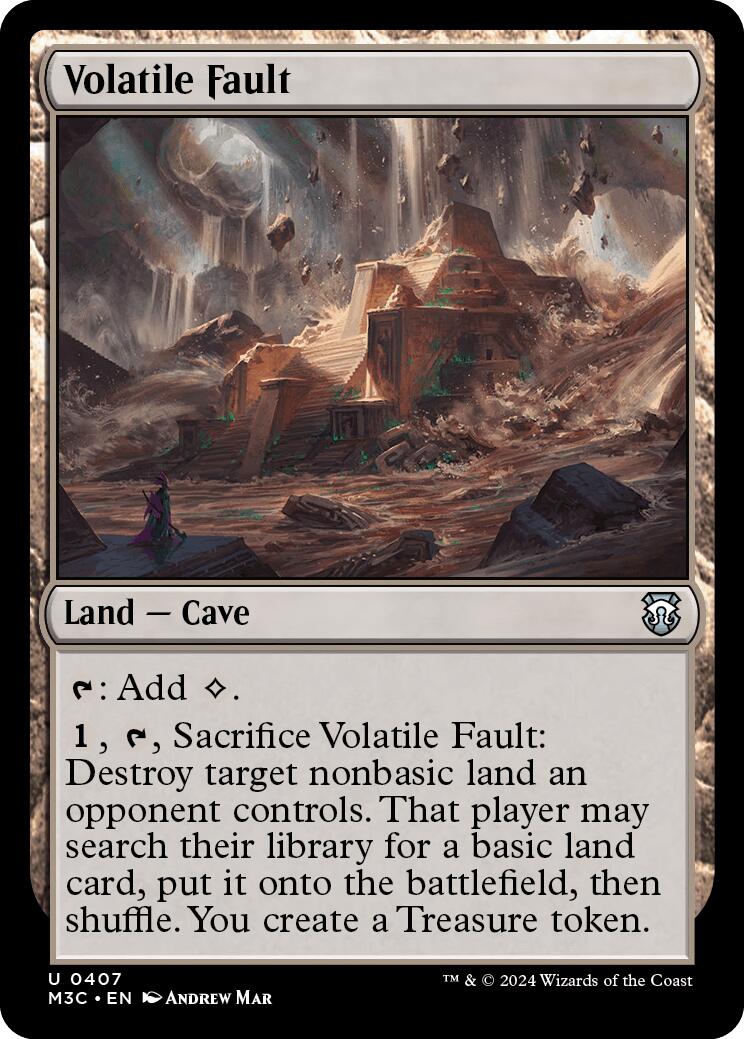 Volatile Fault [Modern Horizons 3 Commander] | Good Games Morley