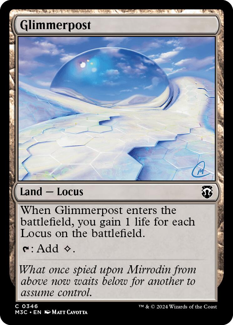 Glimmerpost [Modern Horizons 3 Commander] | Good Games Morley