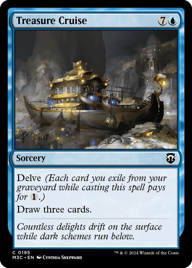 Treasure Cruise [Modern Horizons 3 Commander] | Good Games Morley