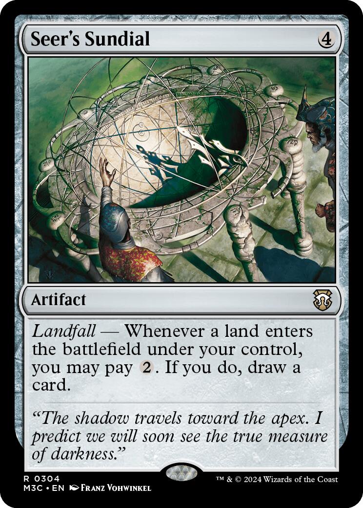 Seer's Sundial [Modern Horizons 3 Commander] | Good Games Morley