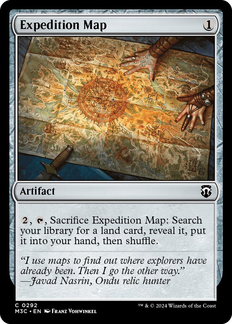 Expedition Map [Modern Horizons 3 Commander] | Good Games Morley