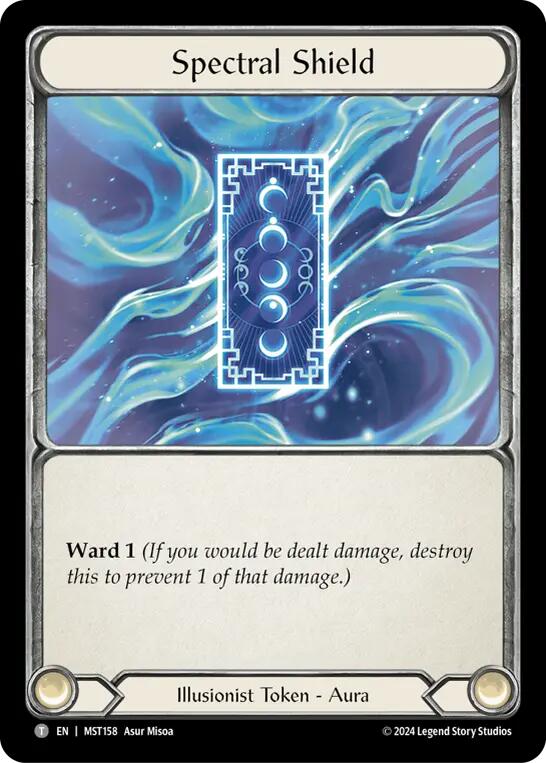 Beckoning Mistblade // Spectral Shield [MST003//MST158] (Part the Mistveil) | Good Games Morley
