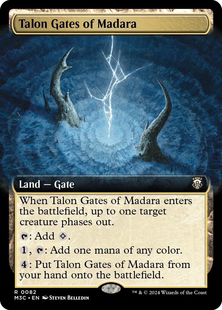 Talon Gates of Madara (Extended Art) [Modern Horizons 3 Commander] | Good Games Morley