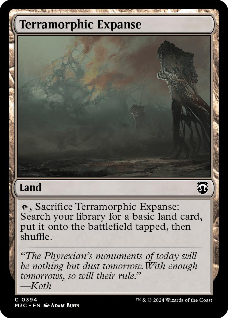 Terramorphic Expanse [Modern Horizons 3 Commander] | Good Games Morley