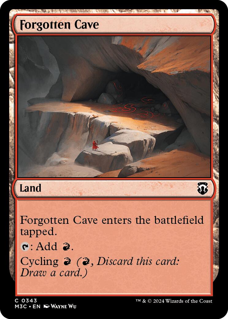 Forgotten Cave [Modern Horizons 3 Commander] | Good Games Morley