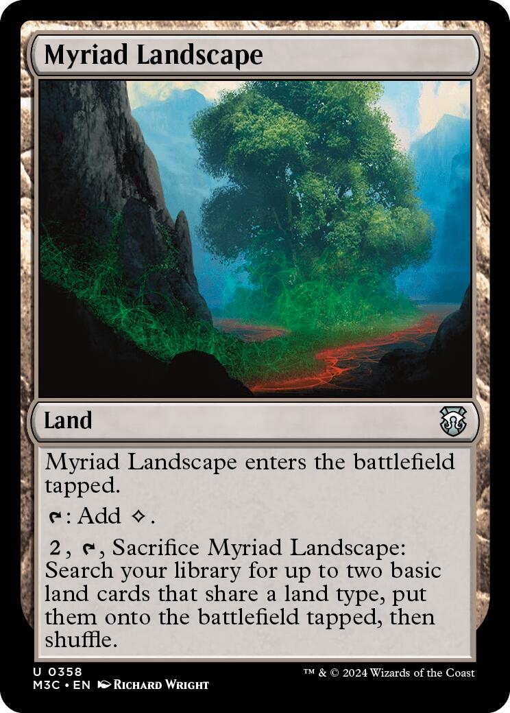 Myriad Landscape [Modern Horizons 3 Commander] | Good Games Morley
