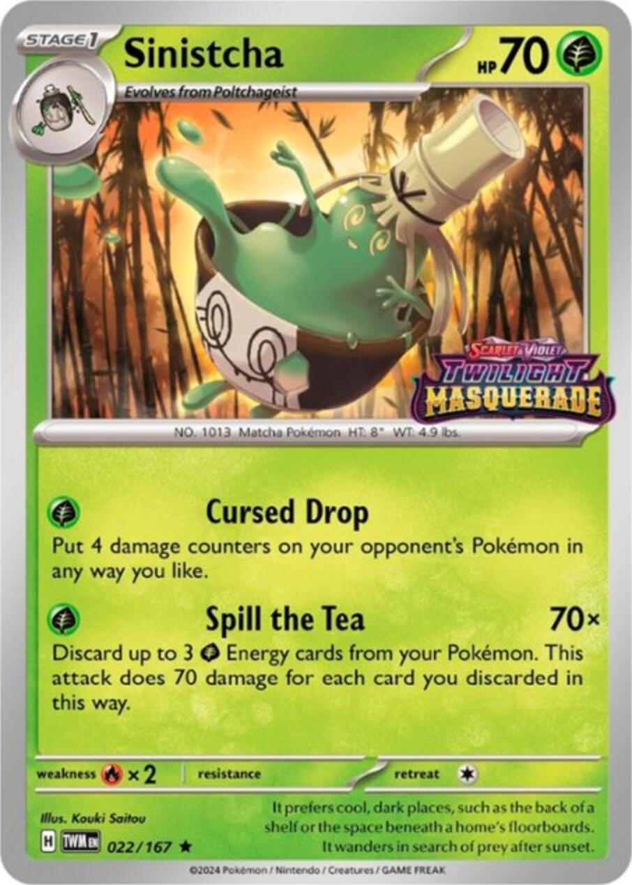 Sinistcha (022/167) [Scarlet & Violet: Black Star Promos] | Good Games Morley