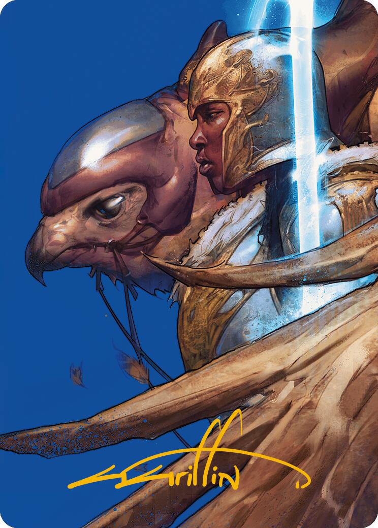 Arna Kennerud, Skycaptain Art Card (Gold-Stamped Signature) [Modern Horizons 3 Art Series] | Good Games Morley